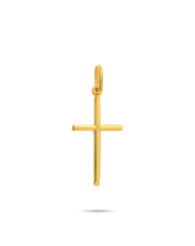Złota zawieszka Krzyżyk katolicki - pr. 585